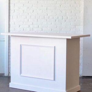 white bar