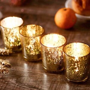 mercury glass votives